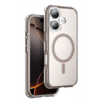 Mey İthalat®   iPhone 16 Hulk Magsafe Kapak - Çöl Titanyum