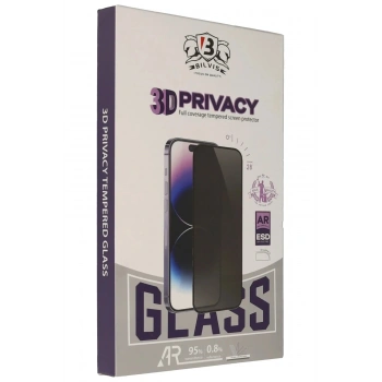 Mey İthalat®  iPhone 16E Bilvis 3D Hayalet Cam Ekran Koruyucu