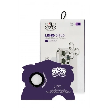 Mey İthalat®  iPhone 16E Bilvis Titan Kamera Lens - Siyah