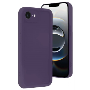 Mey İthalat®  iPhone 16E Kılıf Viera Silikon - Mor