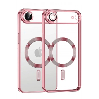 Mey İthalat®   iPhone 17 Air Kross Magneticsafe Kapak - Rose