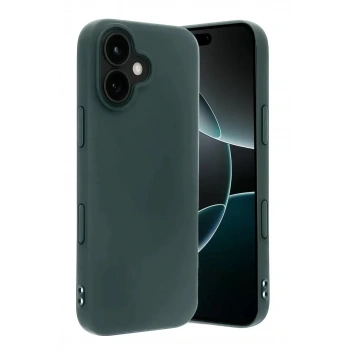 Mey İthalat®   iPhone 17 First Silikon - Koyu Yeşil