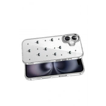 Mey İthalat®   iPhone 17 Fiyonk Desenli Kapak - Desen 1