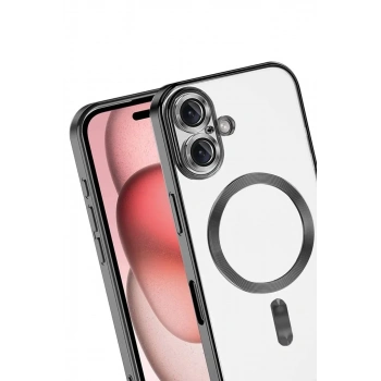Mey İthalat®   iPhone 17 Kross Magneticsafe Kapak - Siyah