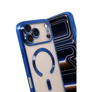 Mey İthalat®   iPhone 17 Pro Kross Magneticsafe Kapak - Lacivert