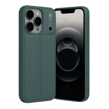 Mey İthalat®   iPhone 17 Pro Max Auto Focus Kapak - Koyu Yeşil