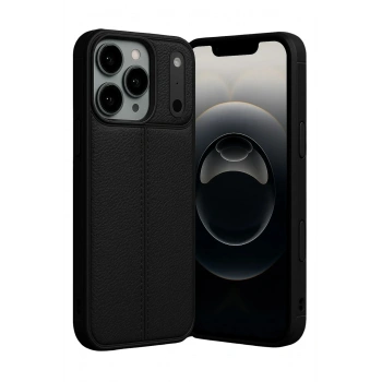 Mey İthalat®   iPhone 17 Pro Max Auto Focus Kapak - Siyah