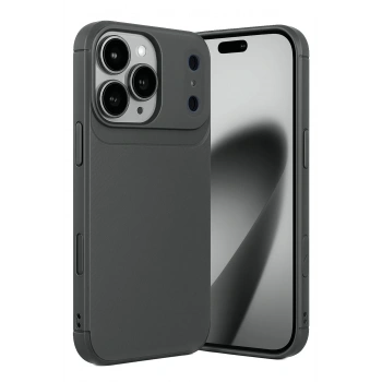 Mey İthalat®   iPhone 17 Pro Max Auto Focus Karbon Kapak - Gri