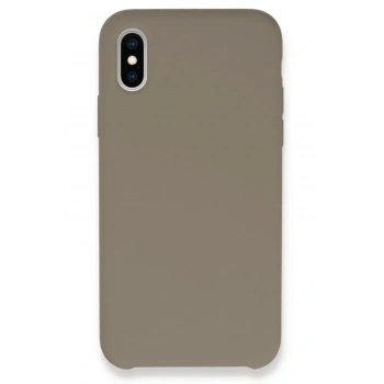 Mey İthalat®  iPhone XS Max Kılıf Lansman Legant Silikon - Bej