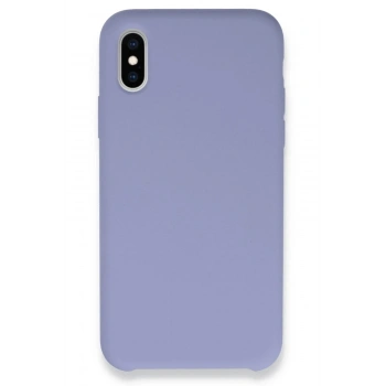 Mey İthalat®  iPhone XS Max Kılıf Lansman Legant Silikon - Lila