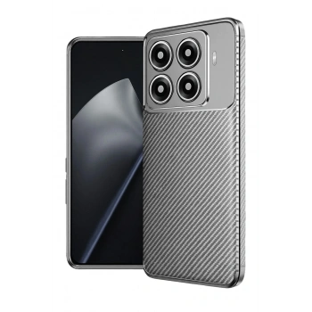 Mey İthalat®   Mi 15T Pro Auto Focus Karbon Kapak - Gri