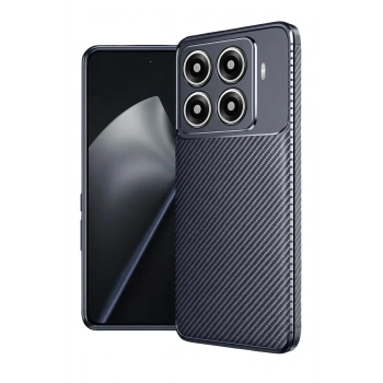 Mey İthalat®   Mi 15T Pro Auto Focus Karbon Kapak - Lacivert