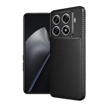 Mey İthalat®   Mi 15T Pro Auto Focus Karbon Kapak - Siyah