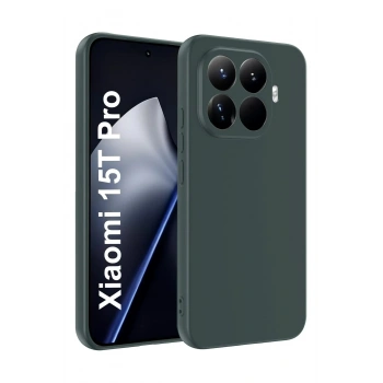 Mey İthalat®   Mi 15T Pro First Silikon - Koyu Yeşil