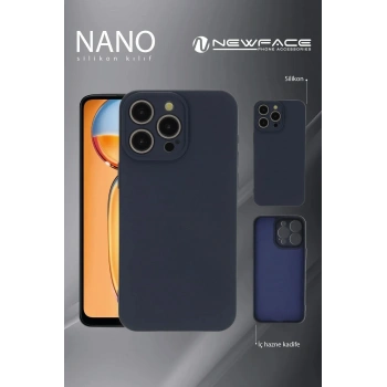 Mey İthalat®   Poco X6 Pro Kılıf Nano içi Kadife Silikon - Siyah