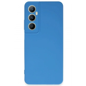 Mey İthalat®  Realme C65 Kılıf First Silikon - Mavi