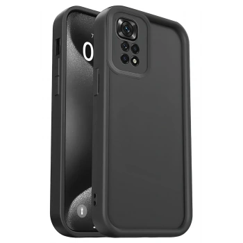 Mey İthalat®   Redmi 10 2022 Kılıf Viera Silikon - Siyah