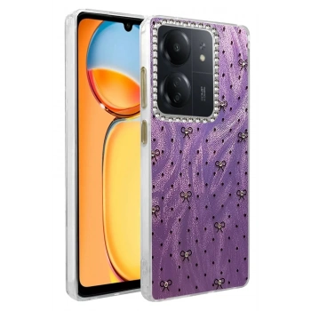Mey İthalat®   Redmi 13C Kılıf Blade Aynalı Desenli Kapak - Desen 2