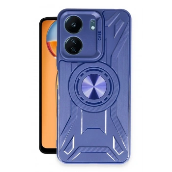 Mey İthalat®   Redmi 13C Kılıf Lincoln Silikon - Lacivert