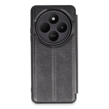 Mey İthalat®   Redmi 14C Kılıf Flip Cover - Siyah