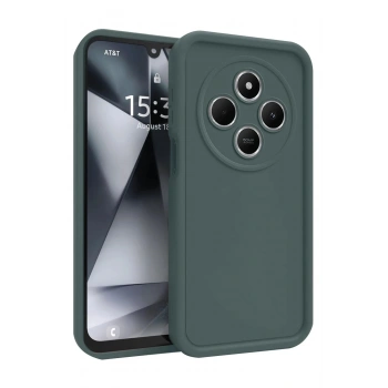 Mey İthalat®   Redmi 14C Kılıf Viera Silikon - Koyu Yeşil