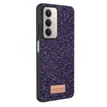 Mey İthalat®   Redmi 15 4G Bright Simli Kapak - Derin Mor