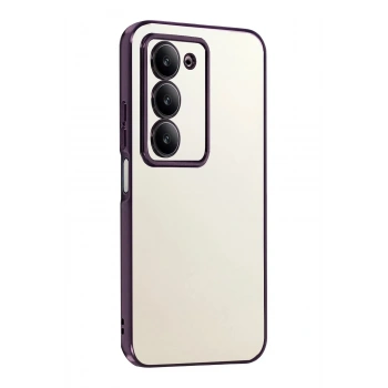 Mey İthalat®   Redmi 15 4G  Lensli Silikon - Mor