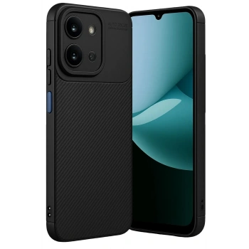 Mey İthalat®   Redmi 15C 4G Auto Focus Karbon Kapak - Siyah