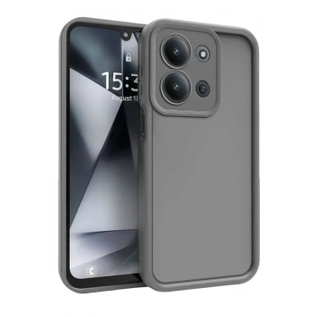 Mey İthalat®   Redmi 15C 4G Viera Silikon - Gri