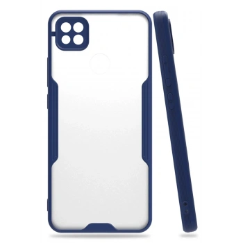 Mey İthalat®   Redmi 9C Kılıf Platin Silikon - Lacivert