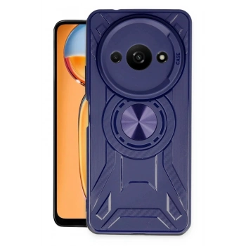 Mey İthalat®   Redmi A3 4G Kılıf Lincoln Silikon - Lacivert