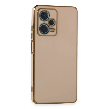 Mey İthalat®   Redmi Note 12 Pro Plus Kılıf Volet Silikon - Pembe