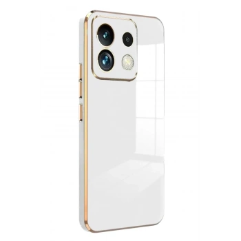 Mey İthalat®   Redmi Note 13 5G Kılıf Volet Silikon - Beyaz