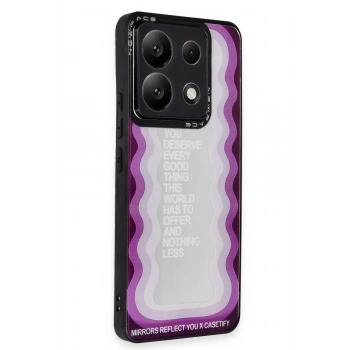 Mey İthalat®   Redmi Note 13 Pro 5G Kılıf Mirror Desenli Kapak - Mirror - 5