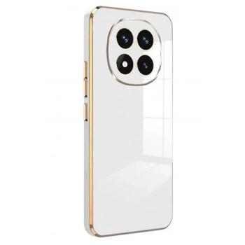 Mey İthalat®   Redmi Note 14 Pro 4G Kılıf Volet Silikon - Beyaz