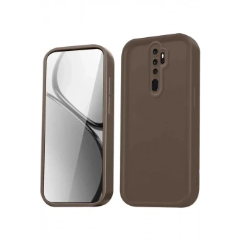 Mey İthalat®   Redmi Note 8 Pro Kılıf Viera Silikon - Kahverengi