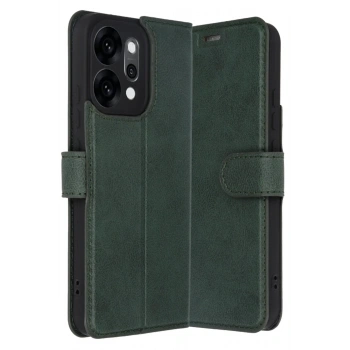 Mey İthalat®   Reno 14 Trend S Plus Kapaklı Kılıf - Yeşil