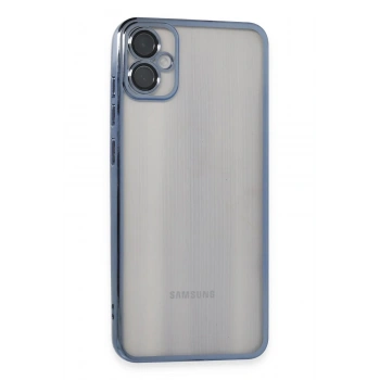 Mey İthalat®  Samsung Galaxy A05 Kılıf  Lensli Silikon - Lacivert