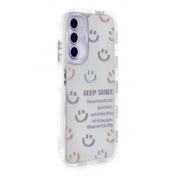 Mey İthalat®  Samsung Galaxy A05S Kılıf Reflexion Desenli Kapak - Desen 2
