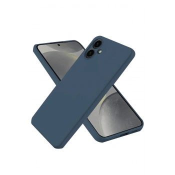 Mey İthalat®  Samsung Galaxy A06 Kılıf First Silikon - Lacivert