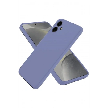 Mey İthalat®  Samsung Galaxy A06 Kılıf First Silikon - Lila