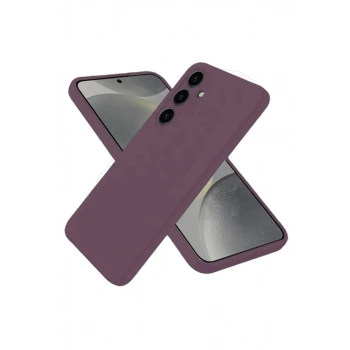 Mey İthalat®  Samsung Galaxy A06 Kılıf First Silikon - Mürdüm