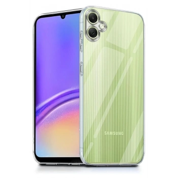 Mey İthalat®  Samsung Galaxy A07 4G Lüx Şeffaf Silikon - Şeffaf