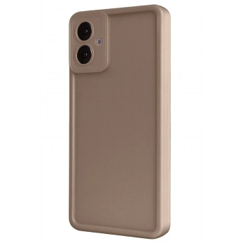 Mey İthalat®  Samsung Galaxy A07 4G Viera Silikon - Kahverengi