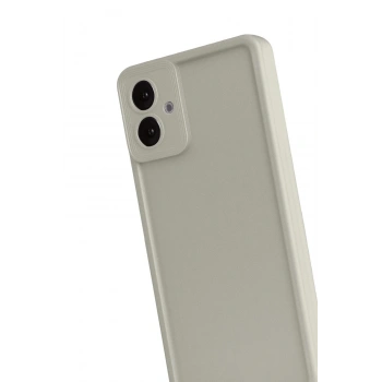 Mey İthalat®  Samsung Galaxy A07 4G Viera Silikon - Krem