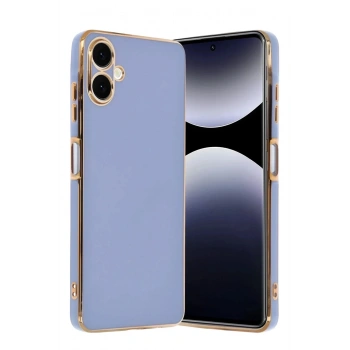 Mey İthalat®  Samsung Galaxy A07 4G Volet Silikon - Mavi