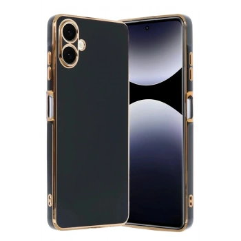 Mey İthalat®  Samsung Galaxy A07 4G Volet Silikon - Siyah
