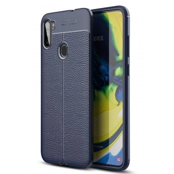 Mey İthalat®  Samsung Galaxy A11 Kılıf Auto Focus Kapak - Lacivert