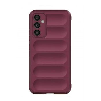 Mey İthalat®  Samsung Galaxy A15 4G Kılıf Optimum Silikon - Bordo