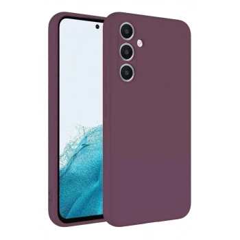 Mey İthalat®  Samsung Galaxy A16 5G Kılıf First Silikon - Mürdüm